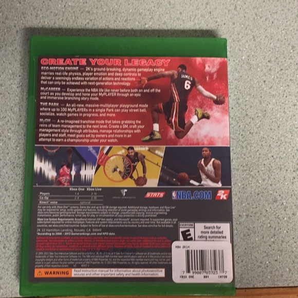 🔴 Xbox one NBA 2K14 - Picture 2 of 2